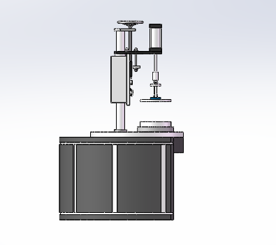瓶盖自动压缩锁紧机三维模型设计