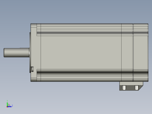 YK286EC156A1  86mm两相闭环步进电机（3D）缩略图