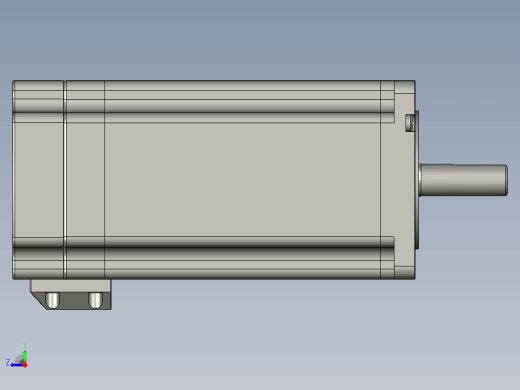 YK286EC156A1  86mm两相闭环步进电机（3D）缩略图