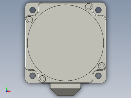 YK286EC156A1  86mm两相闭环步进电机（3D）缩略图