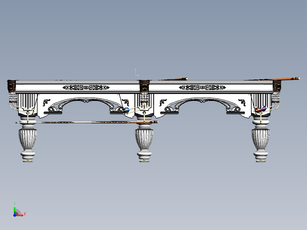 台球桌