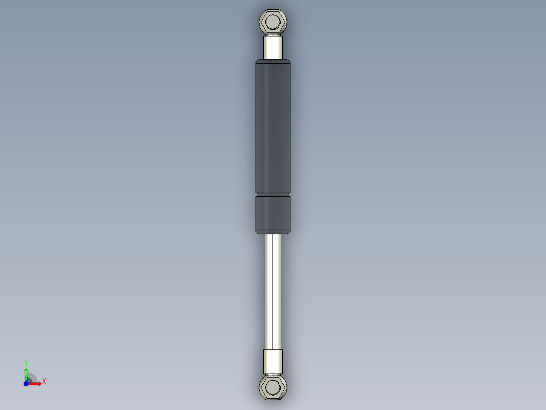 气压弹簧-油压杆-B310000040(30KG L195 和尚頭)