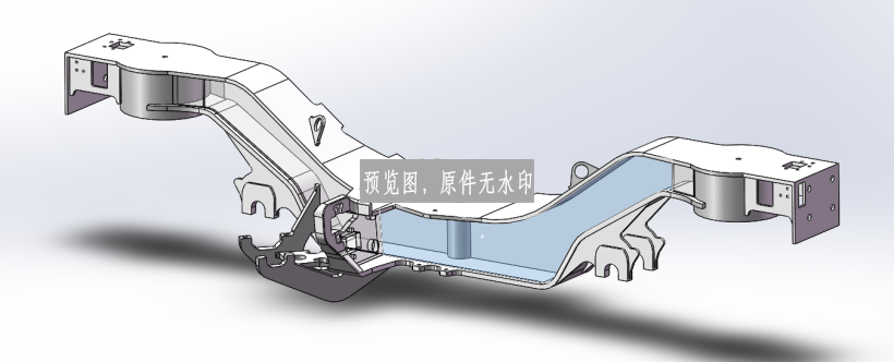 CRH3 CRH380非动力转向架（拖车转向架）