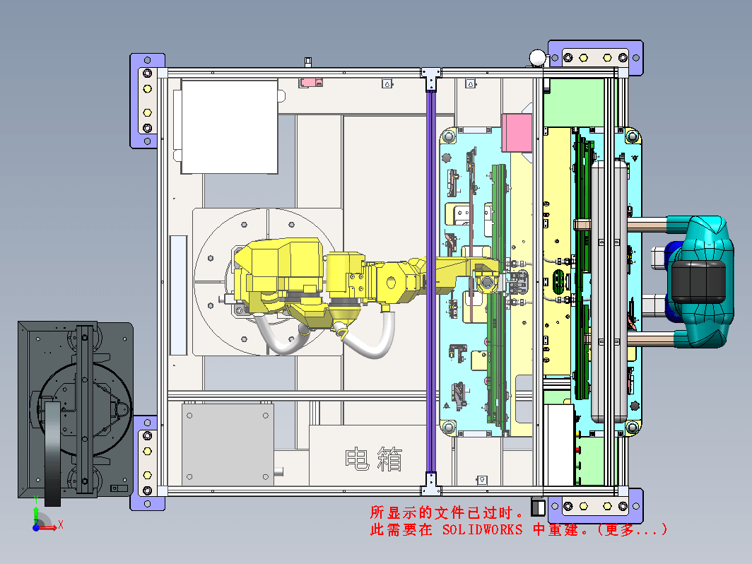 天窗装配线-OFFLINE(导轨涂油工位)