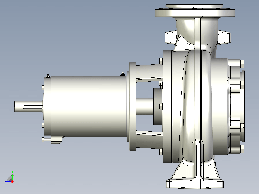 离心泵结构 Centrifugal-6