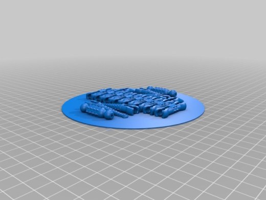狼蛛(蜘蛛)玩具模型缩略图