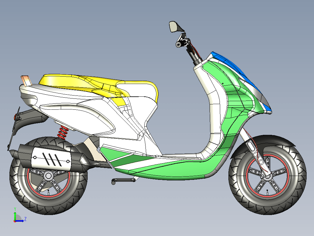 Scooter TBO - S20小型摩托车