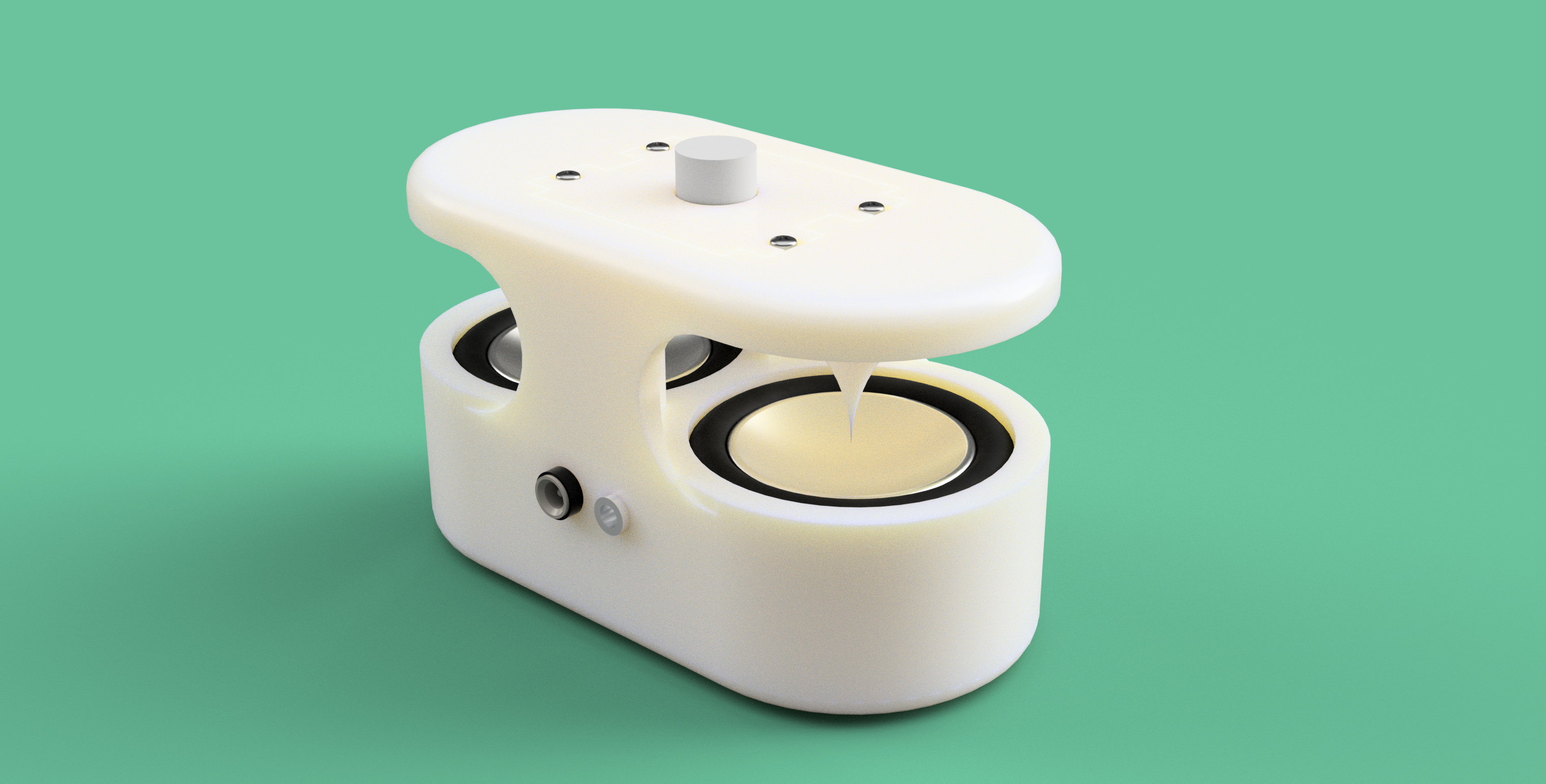 3D 打印便携式蓝牙扬声器
