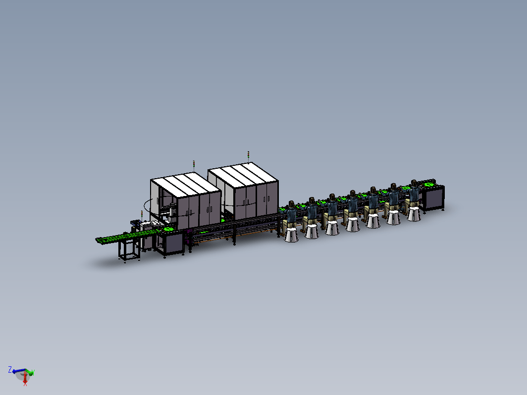 PCB零件自动化组装机及锁螺丝机