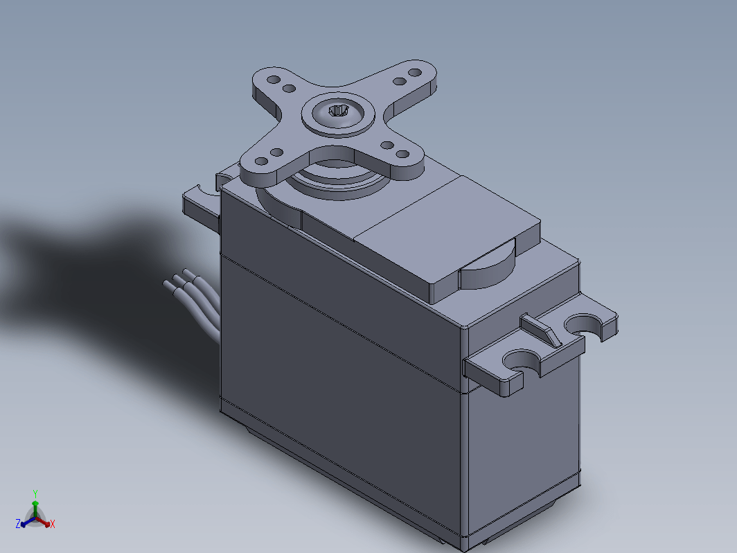 Servo HS425BB舵机外形