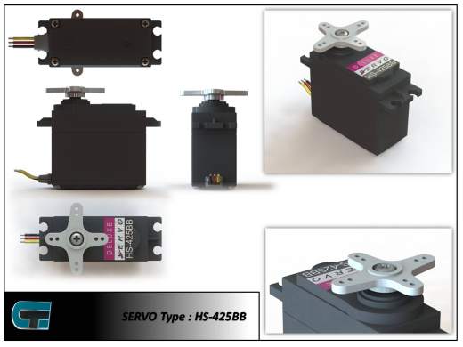 Servo HS425BB舵机外形缩略图