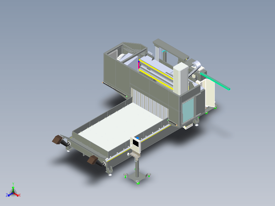 GM-2-5AX五轴龙门铣床