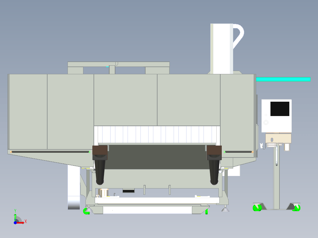 GM-2-5AX五轴龙门铣床