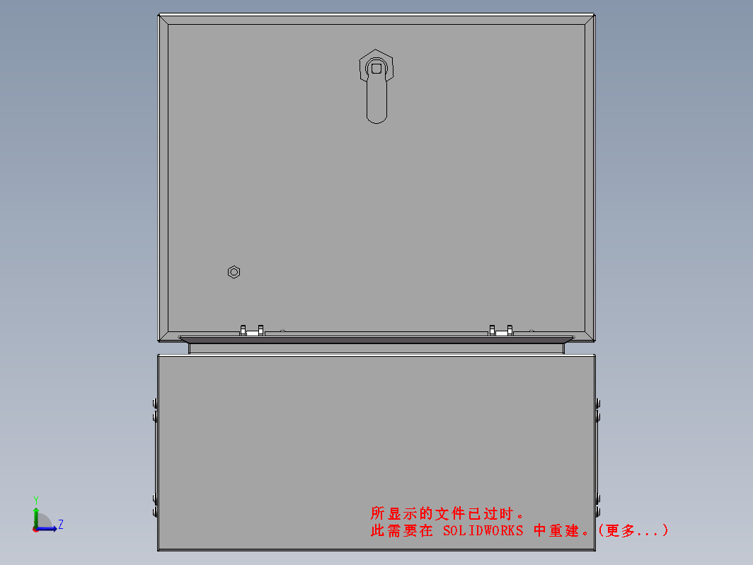 基业箱钣金结构