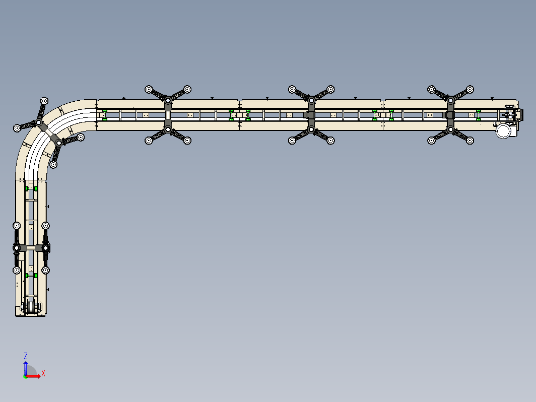 板式输送机 plate conveyor