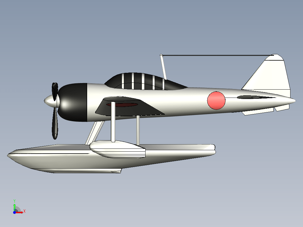 Nakajima A6M2-N浮式飞机