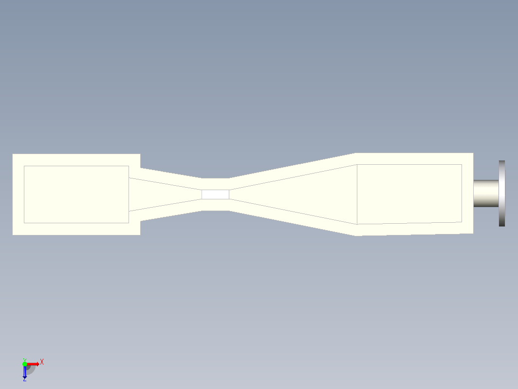 标准巴歇尔计量槽加工制作图纸