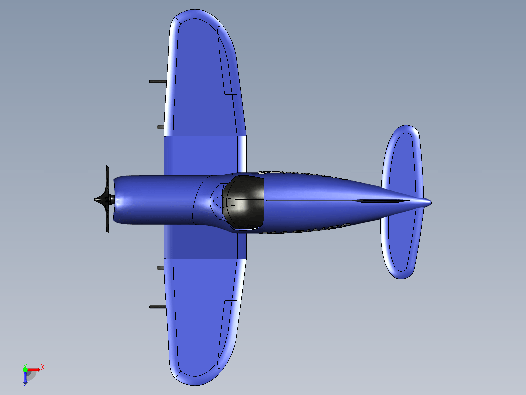 Vought F4U二战战斗机