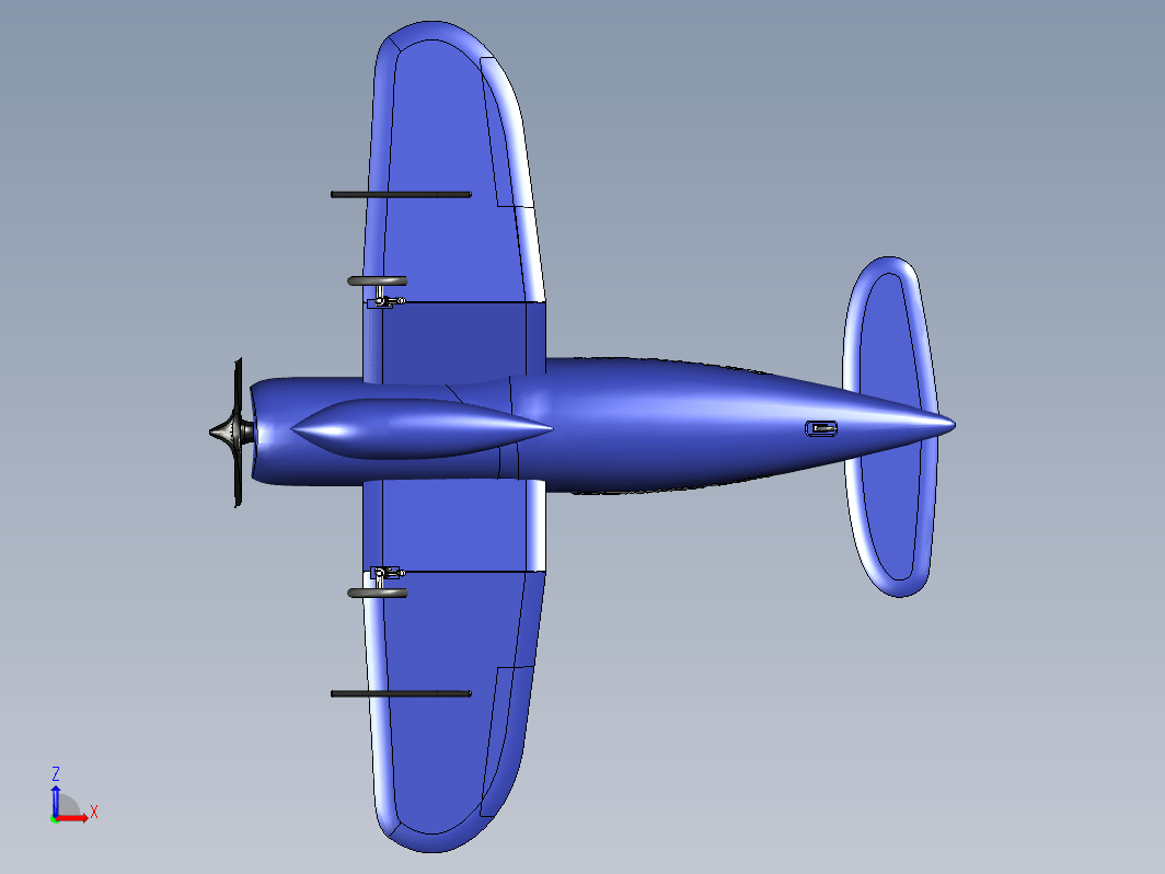 Vought F4U二战战斗机