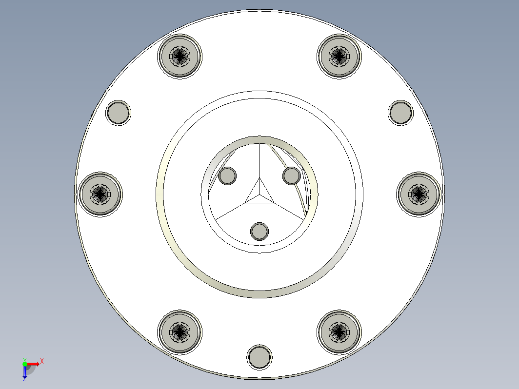 50mm三爪卡盘