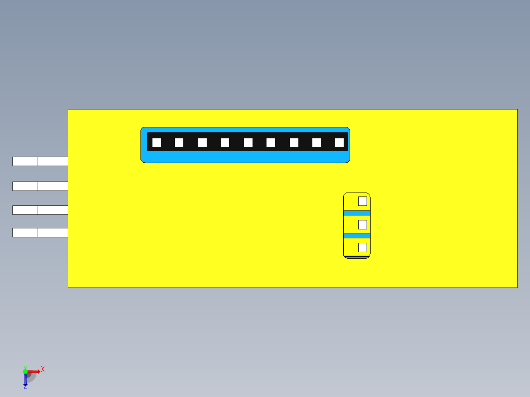 用于 PCF8574 IO 扩展板的框架