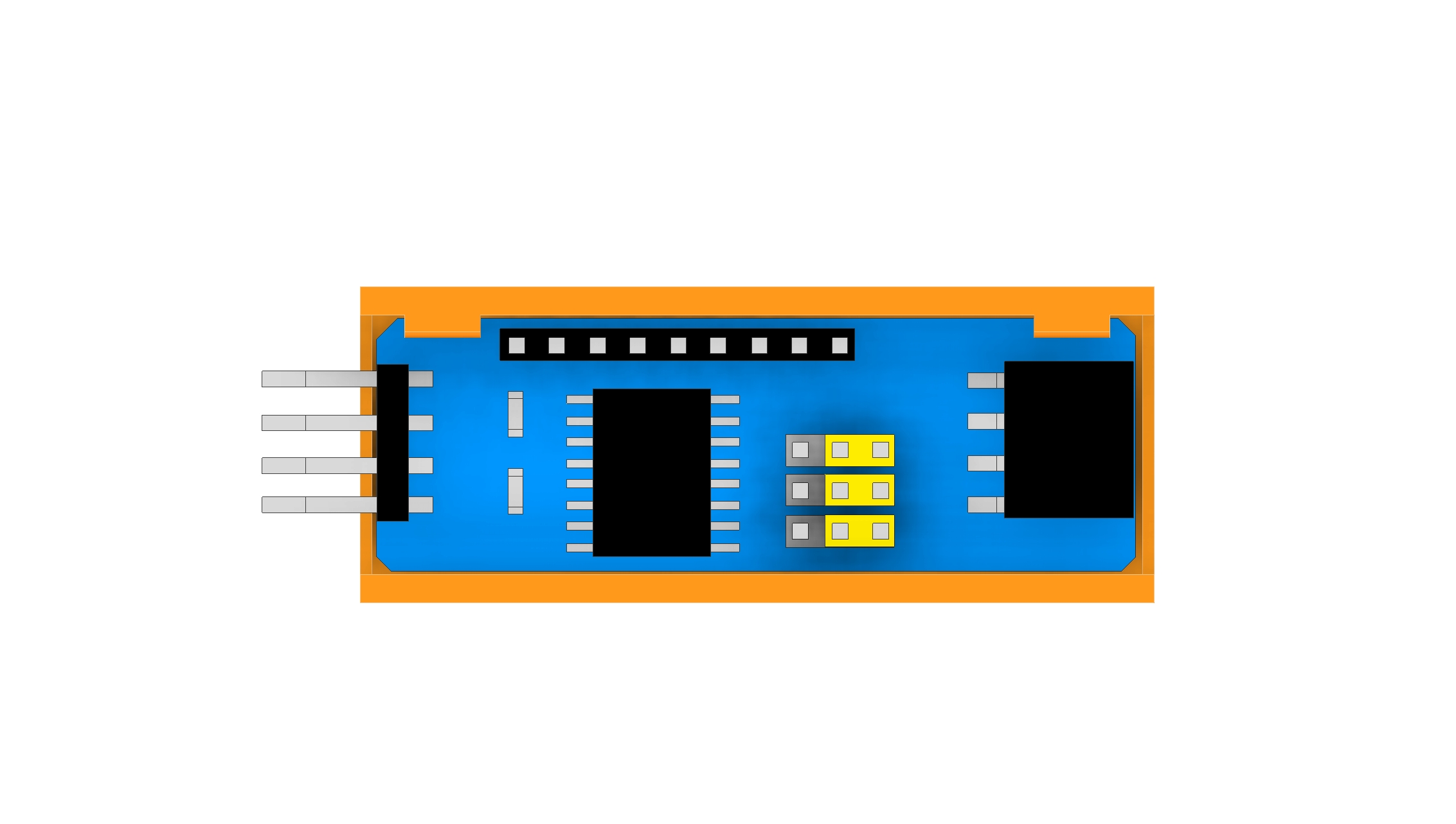 用于 PCF8574 IO 扩展板的框架