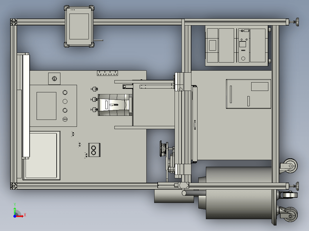 蒸压器不同规格激光打标工作台