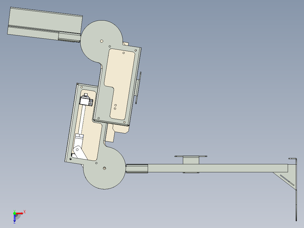 aluminio外骨骼支架