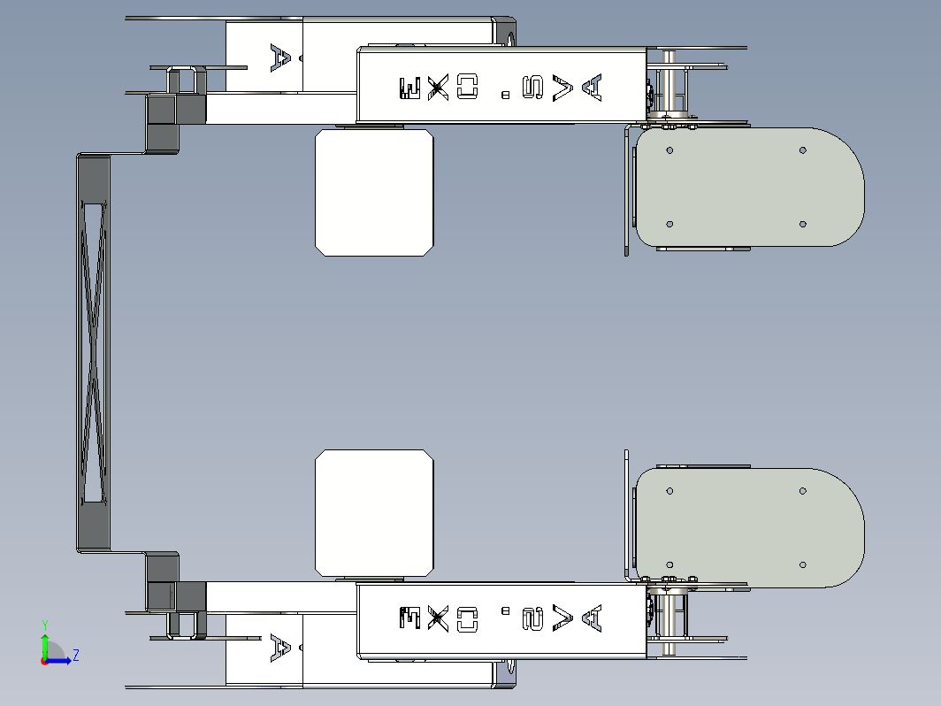 aluminio外骨骼支架