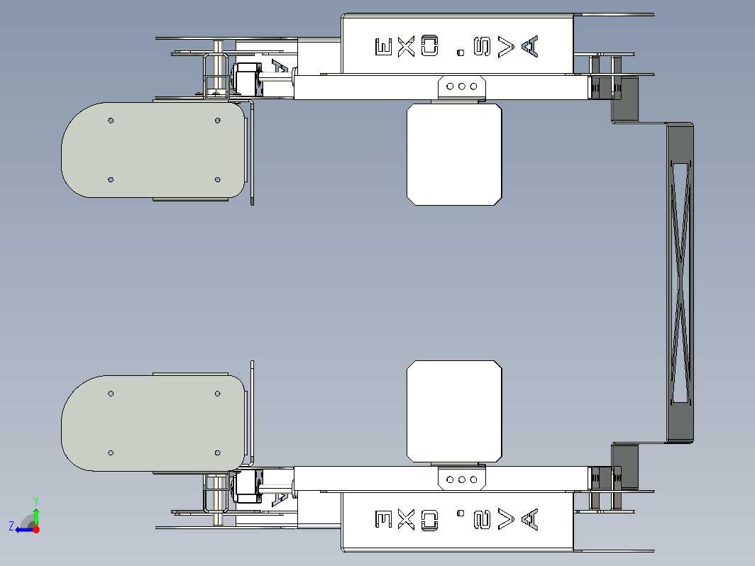 aluminio外骨骼支架