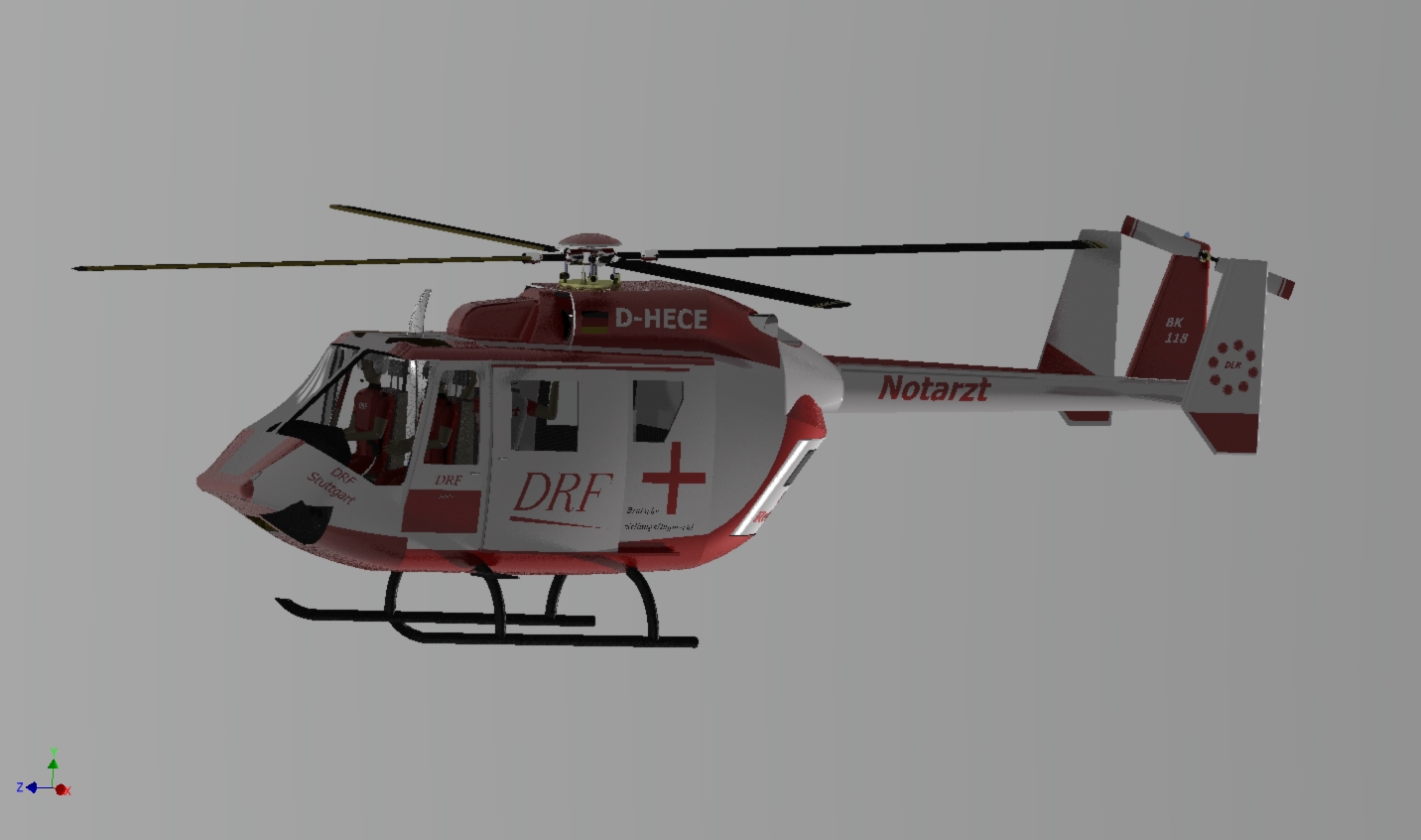 DRF Helicopter直升机