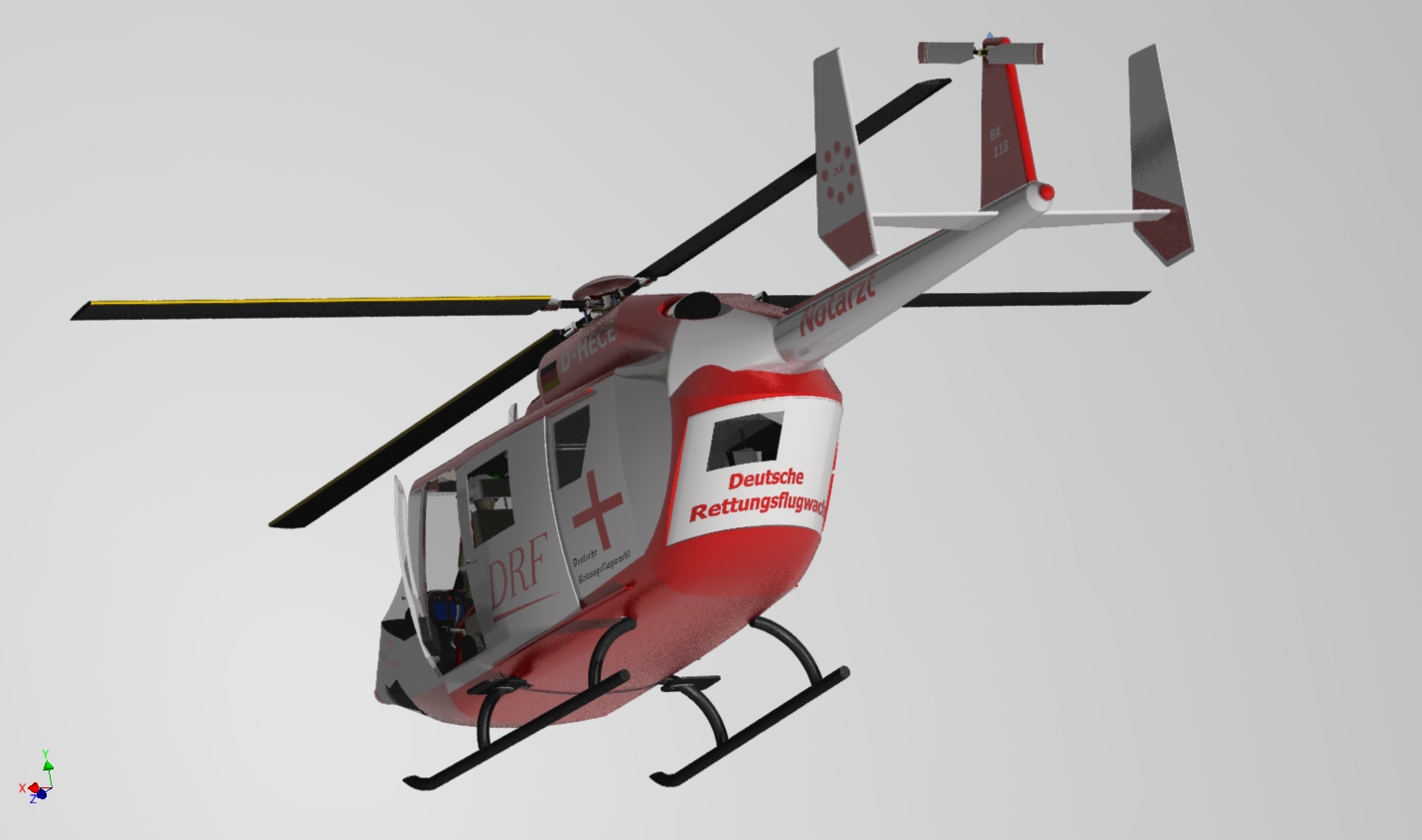 DRF Helicopter直升机