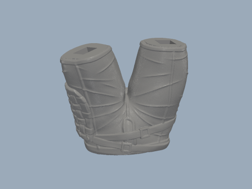 忍者神龟 蓝天使 高精度3D打印模型缩略图
