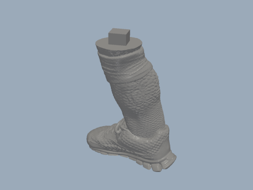 忍者神龟 蓝天使 高精度3D打印模型缩略图