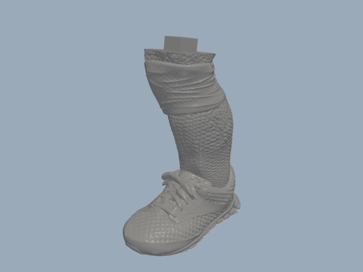 忍者神龟 蓝天使 高精度3D打印模型缩略图
