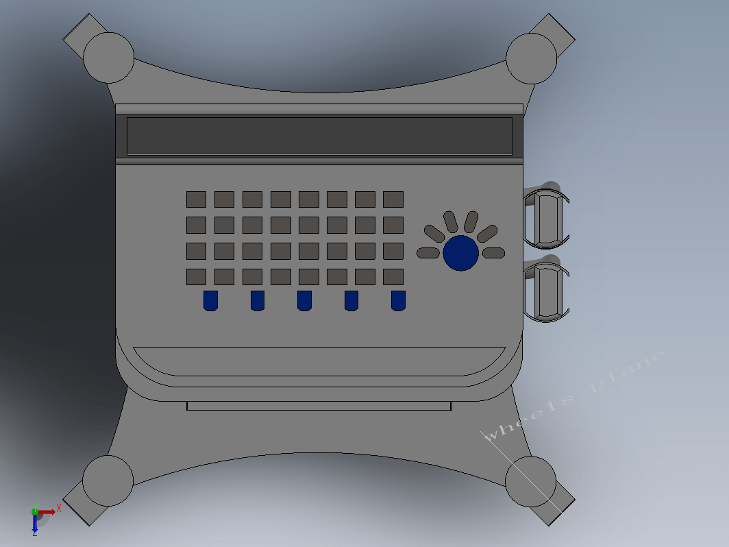 超声波扫描机简易模型