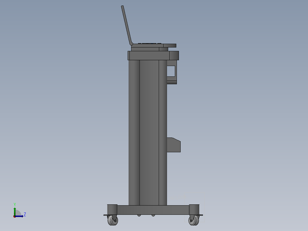 超声波扫描机简易模型