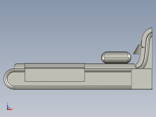 双人床建模缩略图