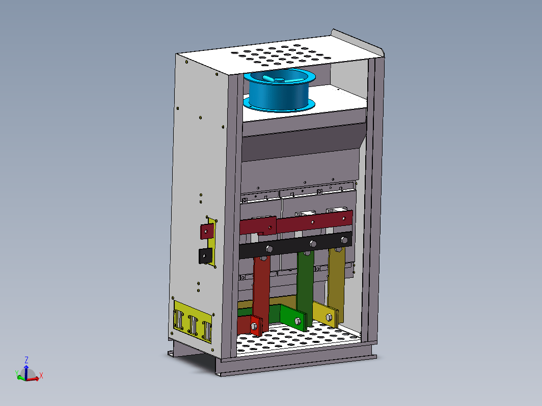整流模块装配单元柜（控硅、控制板、铜排、外壳、底座等）