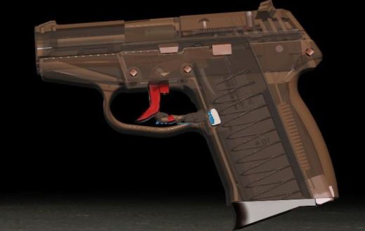 【2257】Kel-Tec P-11袖珍手枪CAD设计缩略图