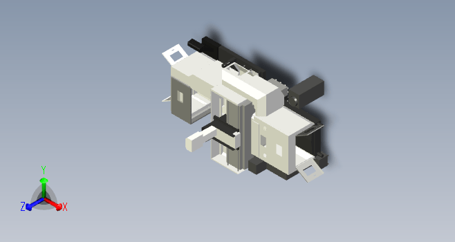 F0516-加工中心模型图