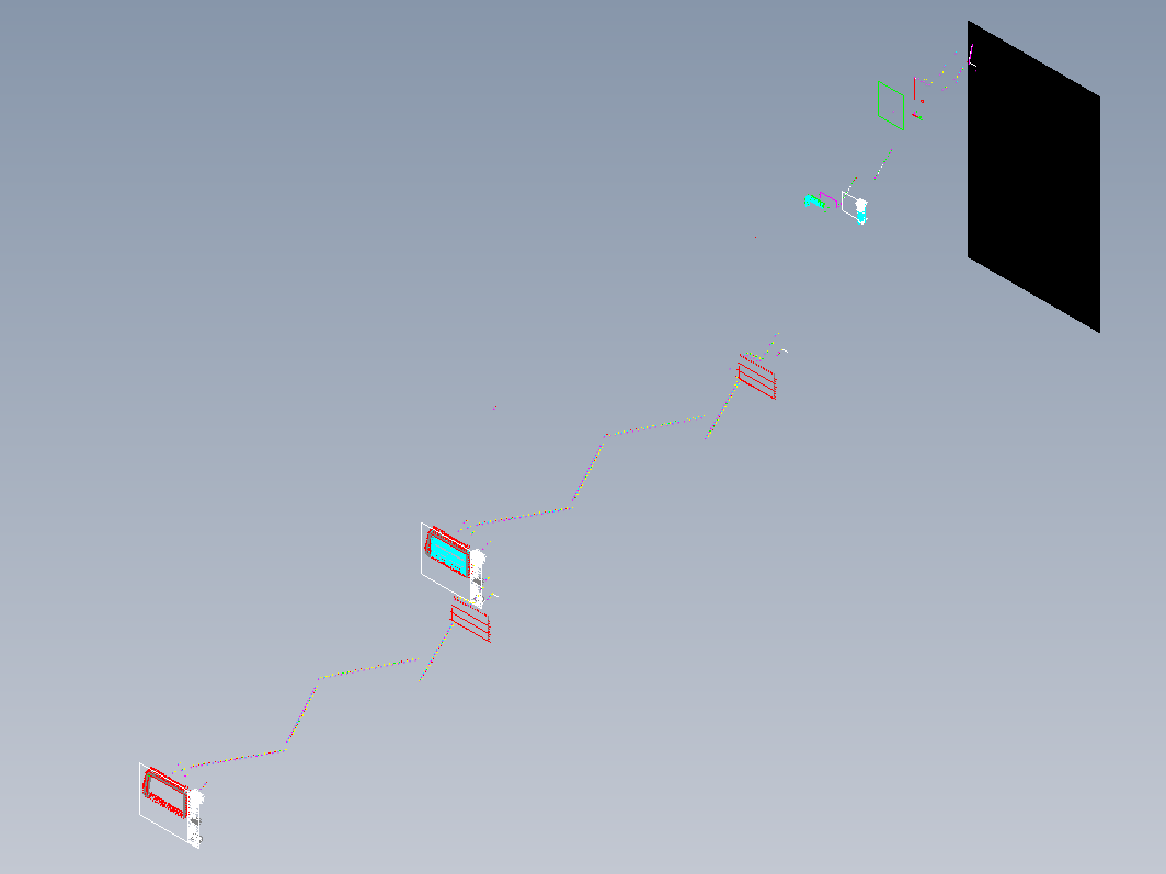 福建水头某公司石材厂房设计CAD