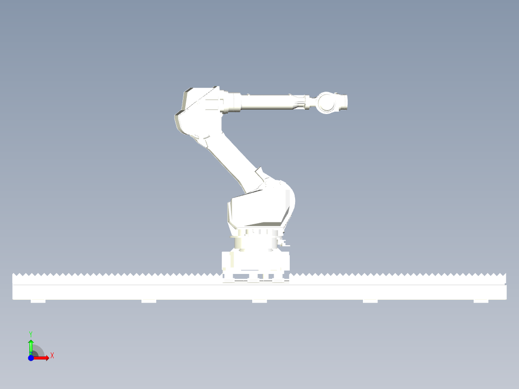 YFDD-1500机器人第七轴 负载1500kg 风琴罩式 机器人地轨