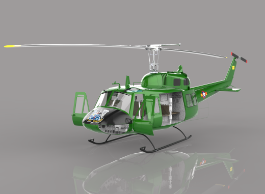 直升机 Bell UH-1 Iroquois