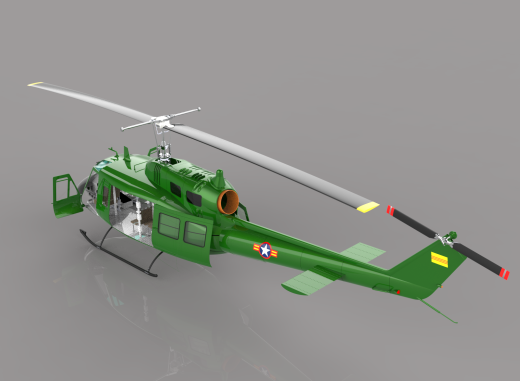 直升机 Bell UH-1 Iroquois缩略图