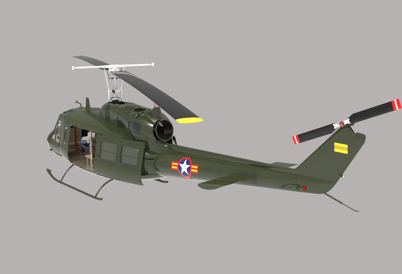 直升机 Bell UH-1 Iroquois