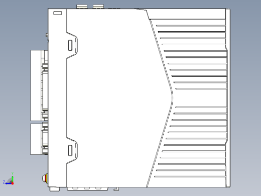 标准型伺服驱动器01052537-WXSTEP_B00（整机3D模型）缩略图
