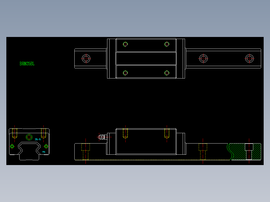 直线导轨BRH35BL