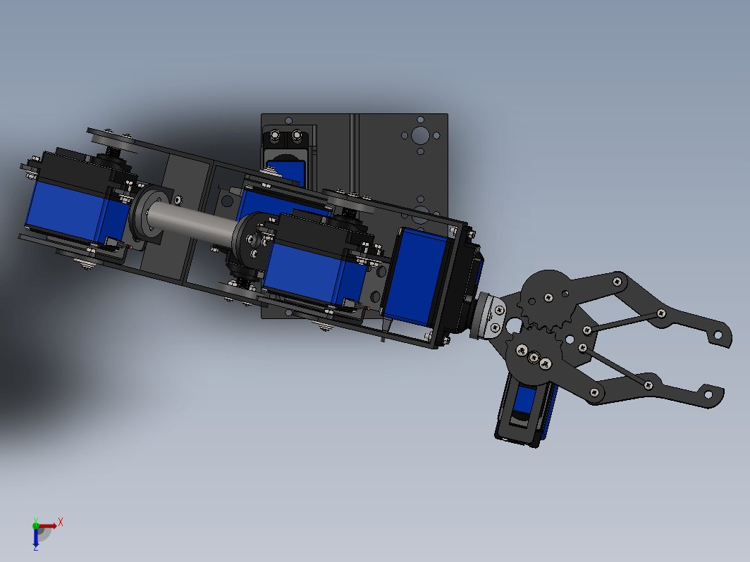 简易六自由度机械手 6-dof-robot-arm