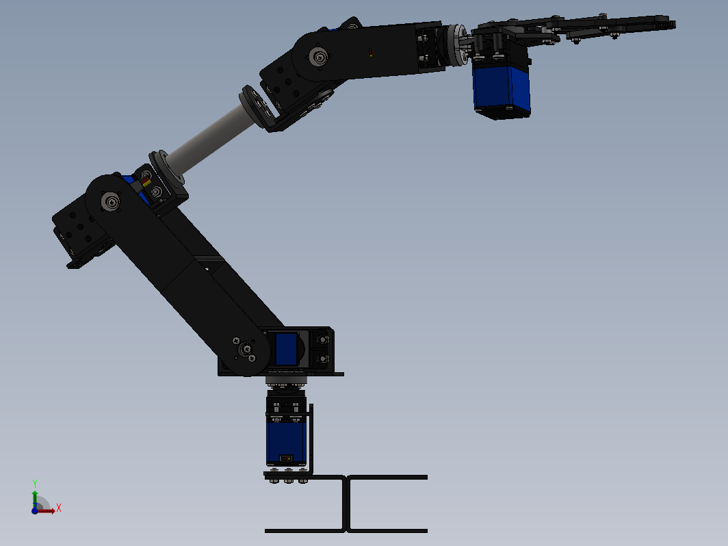 简易六自由度机械手 6-dof-robot-arm